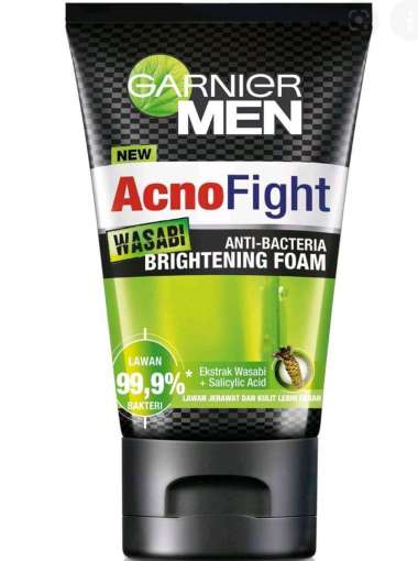 Garnier Men Foam / Sabun Cuci Muka Garnier 100 ml wasabi