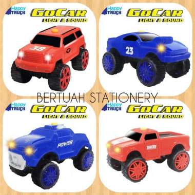 HAPPY TRUCK GOCAR LIGHT&SOUND MAINAN MOBILAN