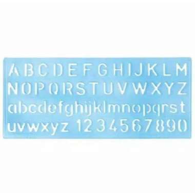 PENGGARIS HURUF LETTERING STENCIL 1 HA 300