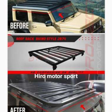 Roof Rack Jimny Katana Baru Jb74 Black