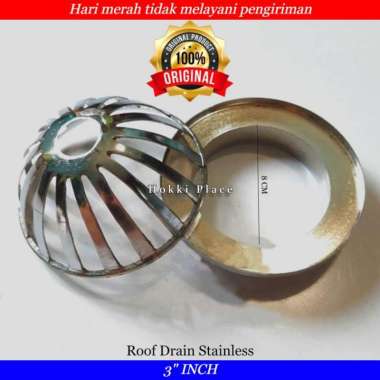 ROOF DRAIN SARINGAN TALANG AIR SARINGAN DECK SARINGAN PIPA AIR 3 INCH.