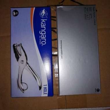 Punch one hole pembolong kertas 1 lubang Kangaro