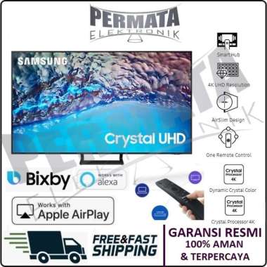 Samsung 70BU8000 70 Inch Crystal UHD 4K Smart LED TV UA70BU8000KXXD