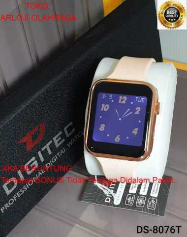 JAMINAN GARANSI 100% Jam Tangan Wanita DIGITEC Touch Screen Layar Sentuh Chronograph Sport Watch Jam