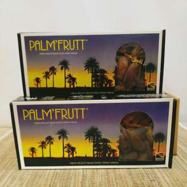 Kurma Palm'Frutt Kurma Tunisia Madu Bertangkai Kurma Palmfrutt 500g