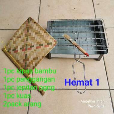 paket BBQ Hemat 1 / tempat arang set BBQ