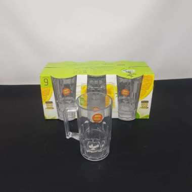 gelas melamin putih bening golden dragon 853