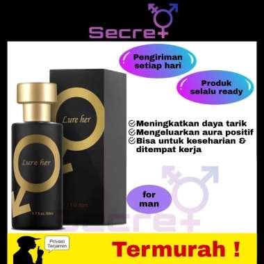 LURE PHEROMONE PARFUM | PARFUM PRIA WANITA DEWASA (LURE HER - 50ML)
