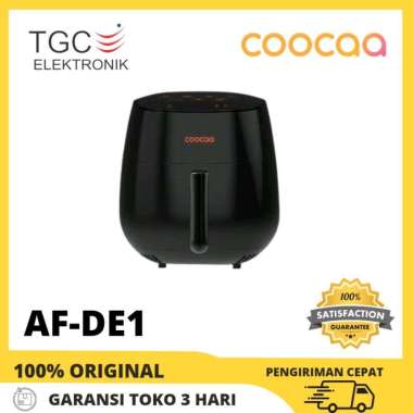 AIR FRYER COOCAA , AF-DE1 / AF DE1 , DIGITAL PRESET 4L - Hitam