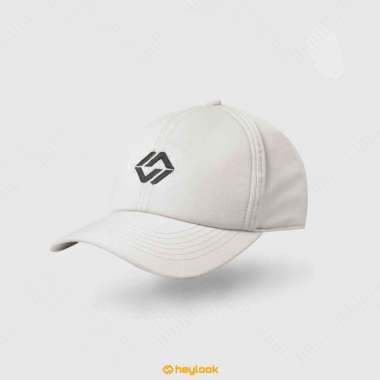 HEYLOOK Official - Topi Baseball Pria Wanita Topi Distro Bordil Logo Pria Topi Snapback Pria 03 WHIT