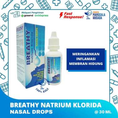 BREATHY NATRIUM KLORIDA NASAL DROPS @ 30 ML