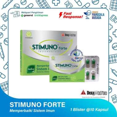 STIMUNO FORTE 1 BLISTER @ 10 KAPSUL DEXA MEDICA