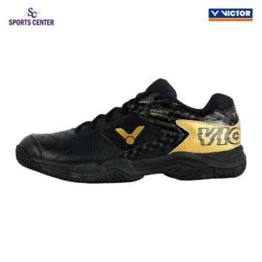 Sepatu Badminton Victor P 9200 / P9200 / P-9200 TD CX 44 Black Yellow