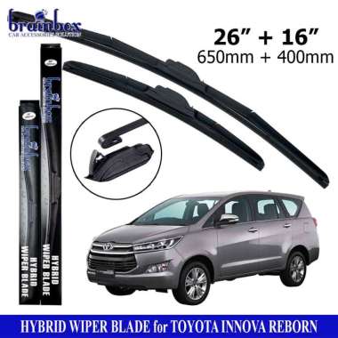 HIGH QUALITY Hybrid Wiper Blade Innova Reborn Wiper Kaca Mobil Karet Pembersih Kaca Mobil Wiper Kaca