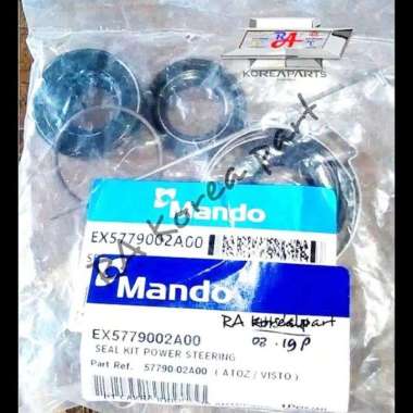 Seal Rack Kit Power Steering Hyundai Atoz Kia Visto Sel rack bawah -