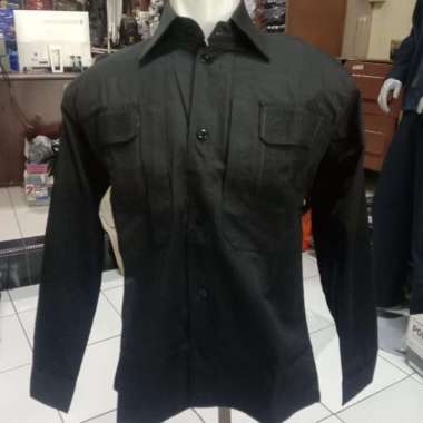 Kemeja Tactical Hitam panjang|Kemeja tactical hitam ripstok tornado