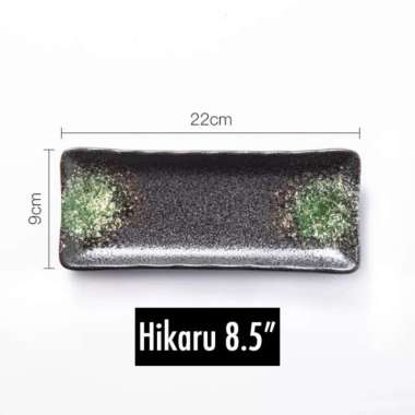 JAPAN Series Sushi Long Plate 8.5 inchi / piring sushi panjang jepang Hikaru