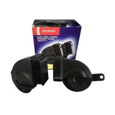 Denso Keong Double Waterproof Klakson Motor BLACK