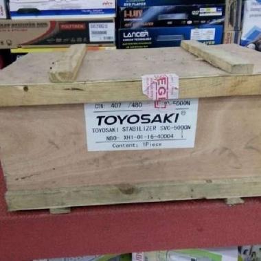 Toyosaki Stavol /Stabilizer LIstrik 5000va servo motor ready stock