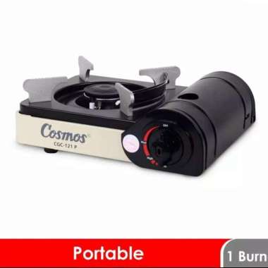 kompor gas portable 1 tungku cosmos cgc 121 p
