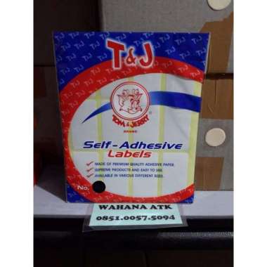 Label Undangan Label Nama Tom And Jerry No 103