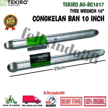 CONGKELAN BAN MOTOR TEKIRO 10 INCH ALAT CONGKEL BAN ORIGINAL AU-RC1017 CUKIT CUNGKIT BAN KUAT ANTI K