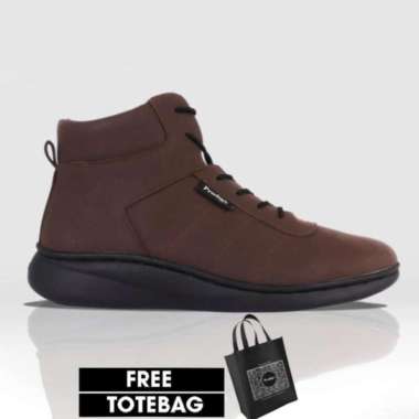 Sepatu Pria Casual Boots Kerja Formal Prodigo Belitung 44 Coklat
