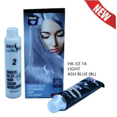 Diosys hair color | cat rambut | pewarna rambut original Light Ash Blue