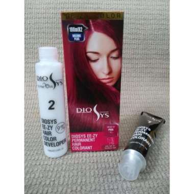 Diosys hair color | cat rambut | pewarna rambut original pink