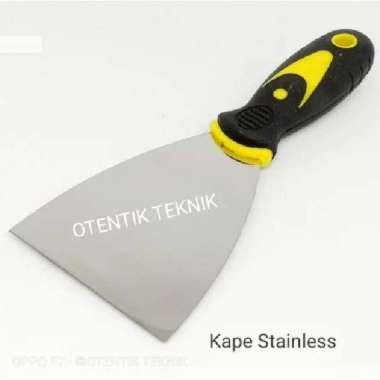 KAPE DEMPUL STAINLESS 4 INCI GAGANG KARET - KAPI 4 IN STAINLES