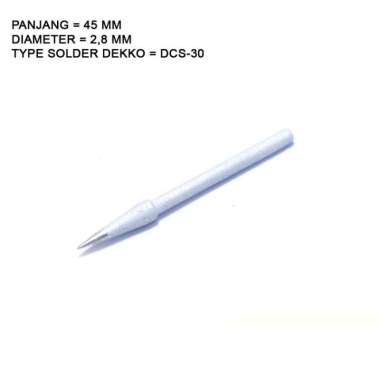 MATA SOLDER DEKKO 30W - MATASOLDER DEKO 30 W LANCIP - SOLDER TIP