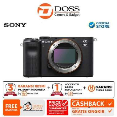 DOSS Sony Alpha A7C Body Only a7c black ecm-w2bt