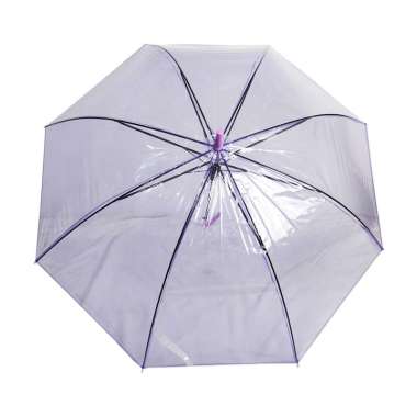 OEM SK-C433 Payung Transparan Korea Japanese Style Payung Tongkat Bening Transparan Fashion Drama Ko