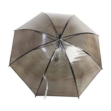 OEM SK-C433 Payung Transparan Korea Japanese Style Payung Tongkat Bening Transparan Fashion Drama Ko