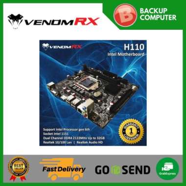 VENOMRX MAINBOARD INTEL H110 LGA1151++