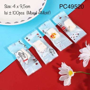 Plastik Nougat PC49520 Permen, Kacang, Cookies, Snack Ukuran Kecil