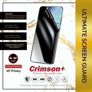 POCO F2 PRO HYDROGEL PRIVACY ANTI SPY SCREEN GUARD NON GLASS PEEP LAYAR PRIVACY