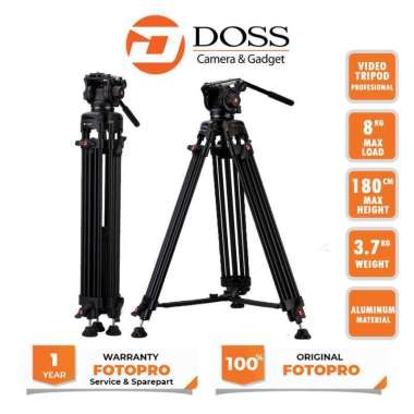 Tripod video professional Fotopro DV 2
