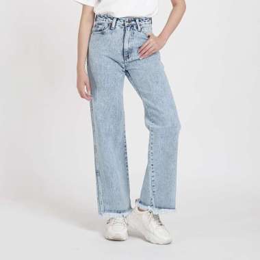 Harga Celana Snow Blue Loose Jeans 