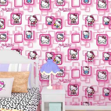 Wallpaper Dinding Hello Kitty Terbaru Di Kategori Home Living