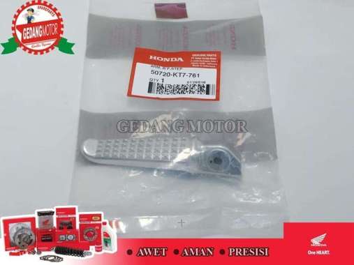 FOOT STEP PIJAKAN KAKI KANAN BELAKANG CB150R SUPRA 150GTR 50720-KT7