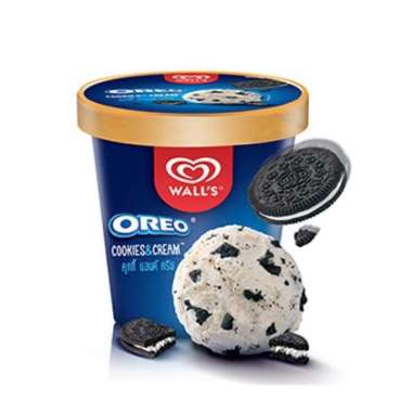 Promo Harga Walls Selection Oreo Cookies & Cream 750 ml - Blibli