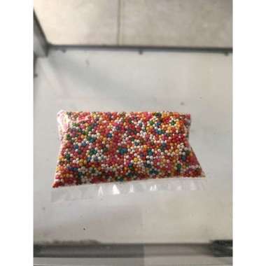 Sprinkle Ball 20 gr Bulat Springkel Springkle Sprinkel Trimit Trinit Spikel Confetti Gula Butir Topi