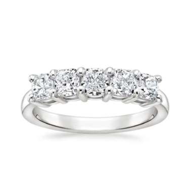 1901 Jewelry Cincin Listring Berlian Swarovski Silver Semua Ukuran