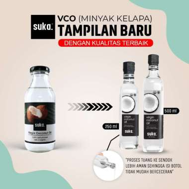 Suka - Minyak Kelapa/Virgin Coconut Oil ( VCO 500ML )