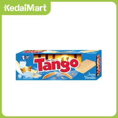 Promo Harga Tango Wafer Vanilla Milk 176 gr - Blibli