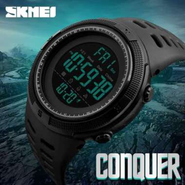 Jam Tangan Digital Pria Men Watch SKMEI DG1251 1251 Hitam