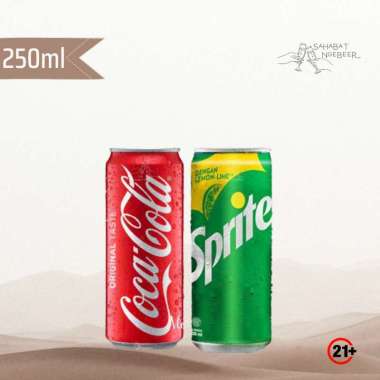 Coca Cola & Sprite 250ml coca cola