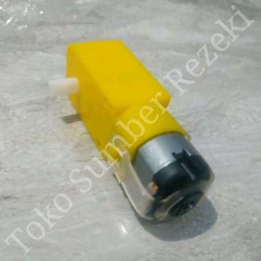 Dinamo DC Gearbox Kuning Motor Mobil Arduino RC Car Kit Part Starter Original 6V Dynamo Tamiya