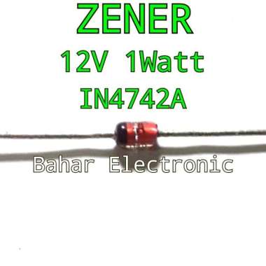 Dioda Zener 12V 1W IN4742A